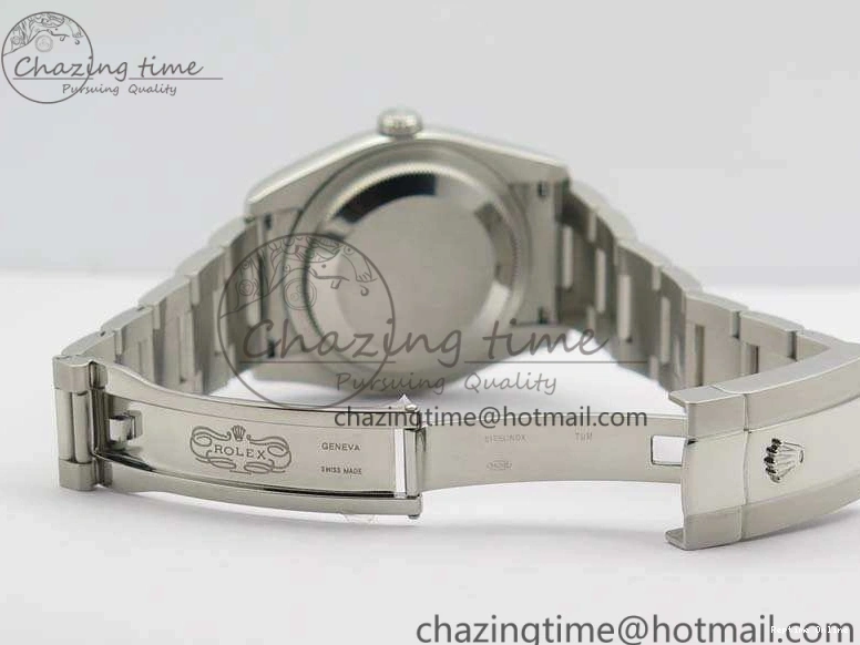 0211 DateJust 36mm SS 116234 ARF 1:1 Best Edition Blue Roman Dial Fluted On 904L SS Oyster Bracelet SA Supportive 3516